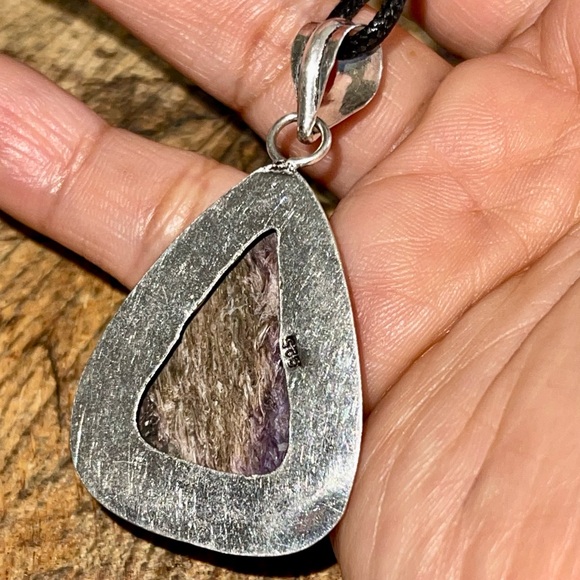 Purple Charoite Pendant 2” - Picture 11 of 14